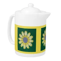 Teapot - Daisy Pattern