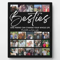 Best Friends | Besties Photo Collage  Plaque