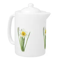 Daffodil Flower Teapot