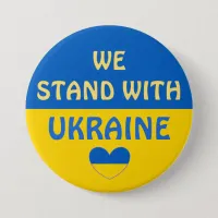 We Stand with Ukraine | Show Support  Button