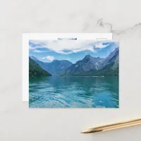 The Königssee in Bavaria, Berchtesgaden   Postcard