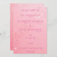 Elegant Green Sparkle Design for Themed Invitation