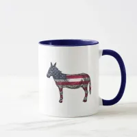 Hope and Change Democrat Donkey Political Mug