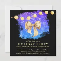 *~*  Winter Freeze Christmas Party iNVITATION