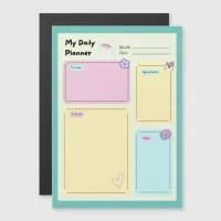 Colorful Pastel Kawaii Cute Daily Planner