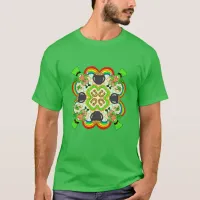 St Patrick's Day | Irish inspired Mandala   T-Shirt