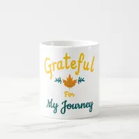 Grateful for My Journey Customizable Coffee Mug