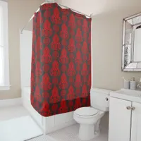 Elegant, Vintage, Victorian Steampunk Damask  Shower Curtain