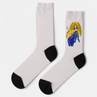 Radiant Guardian Angel  Socks