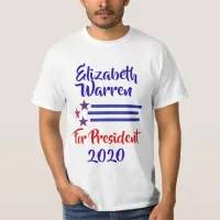 2020 Election Elizabeth Warren Support T-Shirt