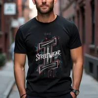 Customizable Graffiti "I" Urban Street Style T-Shirt