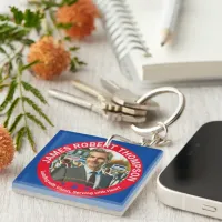 District Supervisor Election Campaign Photo Keychain