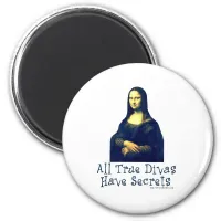 Mona Lisa Diva Secrets Magnet