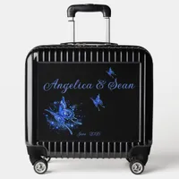 Lunar Moth Magical Wedding  Luggage