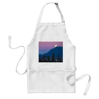 Nightfall in Alaska Adult Apron