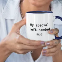 Left-Handed Mug Novelty Lefty Humor