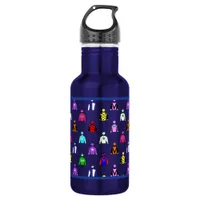 Horse Jockey Racing Silks Stainless Steel Water Bottle