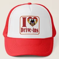 I love drive ins! trucker hat