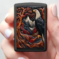 Nature’s Grace Eagle Design Zippo Lighter