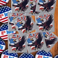 Eagle Freedom Button