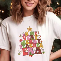 In My Very Merry Teacher Era Christmas Tree Tri-Blend Shirt