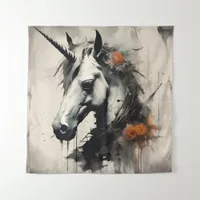 A Halloween Unicorn Tapestry