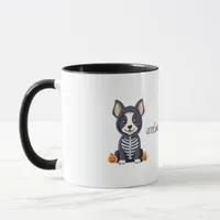 Cute Dog in Halloween Costume Mug