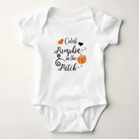 cutest pumpkin in the patch baby bodysuit