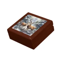 Reindeer in Winter Wonderland Gift Box