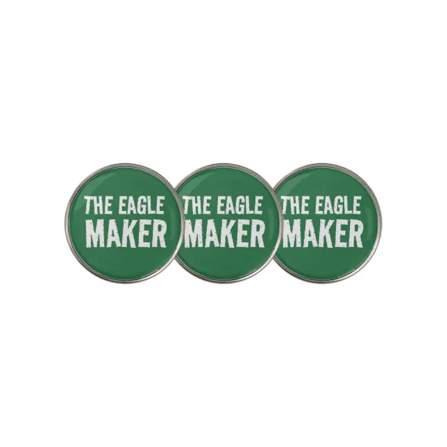 The Eagle Maker Golf Ball Marker