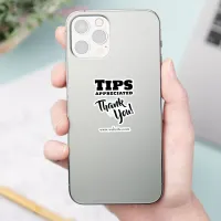 Tips Appreciated with Website Link Sticker