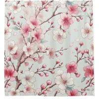 Cherry Blossom Shower Curtain