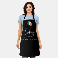 *~* Italy Italian Flag Italia  Cooking Apron