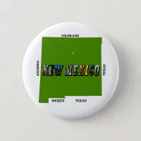 New Mexico, USA Pinback Button