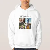 Best Dad Ever Personalized Photo  Hoodie