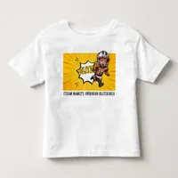 [Team Name]'s Gridiron Blitzkrieg #28 Customizable Toddler T-shirt