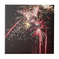 Fabulous Fireworks Ceramic Tile