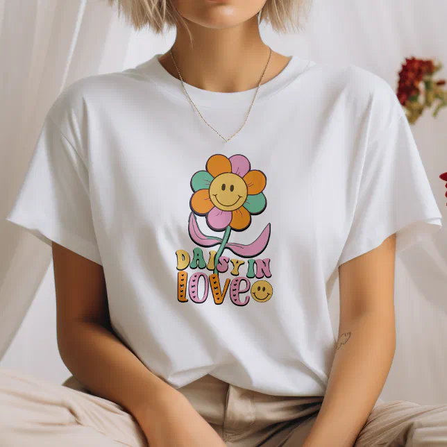 Daisy In Love Wildflower T-Shirt