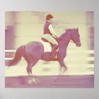 Dressage Poster