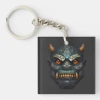 Orc head keychain