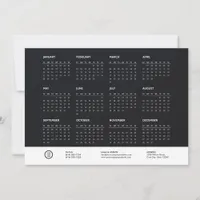 2024 Custom Logo Company Announcement Calendar