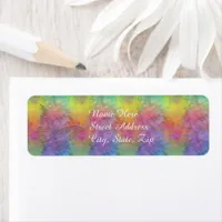 [Rainbow Frost] Return Address Size Label