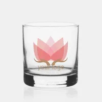 Custom Business Logo Upload ID621 Whiskey Glass