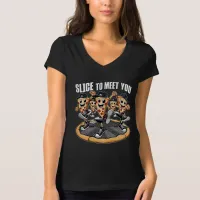 Slice To Meet You Funny Pizza T-Shirt