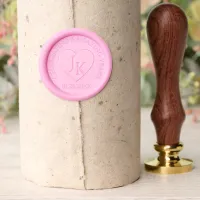 Elegant 2nd 5th Rose Quartz Wedding Anniversary Wax Seal Stamp