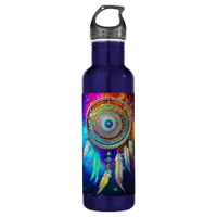 Colorful Mystical Dreamcatcher   Stainless Steel Water Bottle