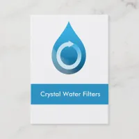 water filter Business Cards