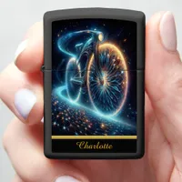 Striking bicycle, intricately designed  zippo lighter