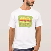 Go Long Sandwich Funny Food Cartoon T-Shirt