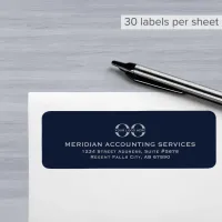 Accounting Return Address Labels